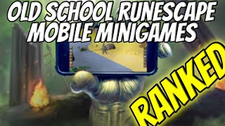 Osrs Mobile Minigames RANKED [upl. by Primo955]