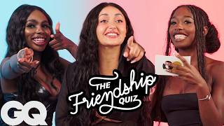 Love Island’s JaNa Craig Leah Kateb amp Serena Page Take a Friendship Quiz  GQ [upl. by Swamy]