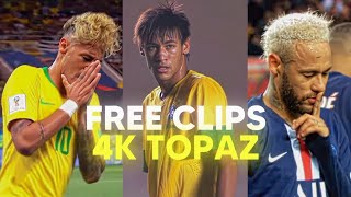 NEYMAR 4K FREE CLIPS • 4K CC LIKE AE [upl. by Marje]