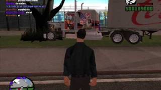 Trucking in GTA SAMPPolski server dla trakerów [upl. by Adnahsam]