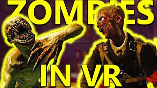 You CAN Play Call Of Duty ZOMBIES IN VR Kino Der Toten [upl. by Suilienroc]