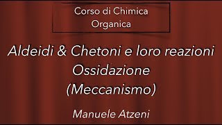 Ossidazione delle Aldeidi e dei Chetoni L112 ProfAtzeni ISCRIVITI [upl. by Aruabea136]