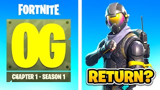 Fortnite OG Returning Skins Emotes Pickaxes amp More [upl. by Ojimmas]