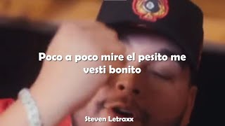 Poco a Poco Mire El Pesito Kevin Ortiz Letra [upl. by Anibor]