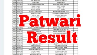 Patwari Result Declared [upl. by Zicarelli]