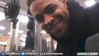 Back In The Gym  Shoulders And Back Workout hodgetwins [upl. by Treble]