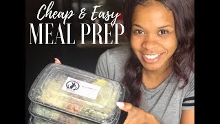 CHEAP amp EASY PESCATARIAN MEAL PREP WITHBRI [upl. by Eerrehs]