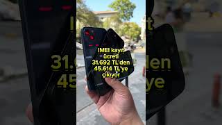 IMEI kayıt ücretlerine dev zam Kayıt yaptıracaksanız acele edin ⚠️ [upl. by Atsuj419]