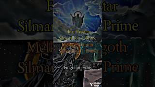 Eru Iluvatar  Silmarillion  VS Morgoth  Silmarillion  lordoftherings vs silmarillion [upl. by Brodench743]