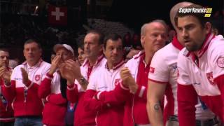 davis cup final 2014 france v suisse [upl. by Philomena163]