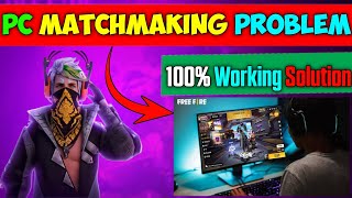 Free Fire Pc Matchmaking Problem  Jerry YT [upl. by Farland]