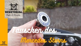 Grand theft🤯 Zeit fürn neuen Mercedes Stern Wie wechselt man den Stern am Benz🤔 [upl. by Acassej]