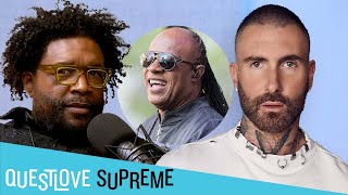 Adam Levine Remembers A Stevie Wonder Tribute He Would Like To Forget  Questlove Supreme [upl. by Gerald]