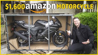 I BOUGHT the most AVERAGEPRICED Motorcycle on AMAZON 1600 NEW [upl. by Ial330]