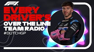 Every Drivers Radio At The End Of Their Race  2023 Dutch Grand Prix [upl. by Cathi]