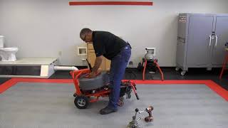 How To Swap Out The Drum On The RIDGID® K7500 Drain Cleaning Machine [upl. by Hsilgne]