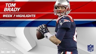 Tom Brady Puts On a Clinic Against Atlanta  Falcons vs Patriots  Wk 7 Player Highlights [upl. by Hamitaf681]