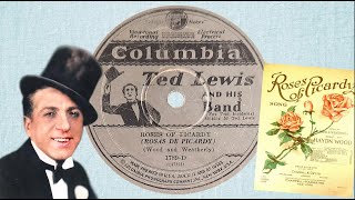 “Roses Of Picardy” by Ted Lewis and His Band 1928 [upl. by Manaker]