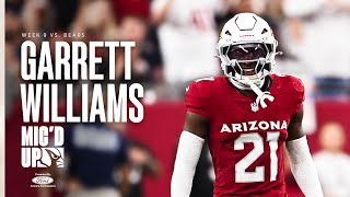 Garrett Williams Mic’d Up vs Bears  Arizona Cardinals [upl. by Merle754]