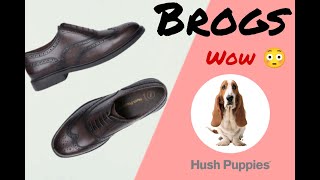 Hush puppies Brog Shoes Formal shoes Oxford shoes [upl. by Ahsatam]