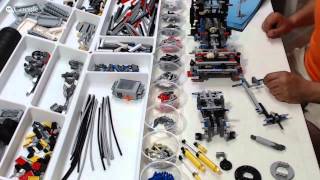 LEGO Technic 42043 MercedesBenz Arocs 3245  Live Build Event [upl. by Audra]