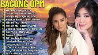 Moira Dela Torre MorissetteYeng Constantin🎶🎶 Bagong OPM Wish 1075 Playlist 2024 [upl. by Finnegan]