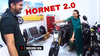 Hornet 20 2024 Honda Bikes  Hornet Bike Delivery  Honda Hornet 20 Modified  officialdsvlogs [upl. by Ihsakat]