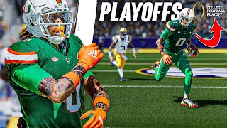 NCAA Football 24 Road To Glory  COLLEGE FOOTBALL Playoffs with The All American RUNNING BACK [upl. by Mcclees]