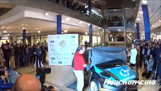 Revealing of Mads Ostberg Fiesta R5 to Canary Islands Rally [upl. by Yenaffit]