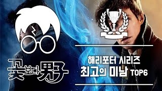 해리포터 원작 속 최고의 미남 TOP6 해리포터 꽃보다 남자 F6  TOP6 Characters Guys of Harry Potter [upl. by Ekyt]