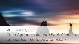 Sunday Night Bible Study The Acts of the Apostles Chapter 2628 [upl. by Trelu359]