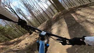 Góra Żar  trasa Easy Line  Dziady MTB  Canyon Neuron 6  GoPro 4K [upl. by Ykroc]