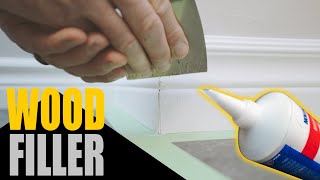 How to Fix Large Gaps Using Wood Filler amp Why You Should NOT use Caulking or Spackle [upl. by Rosaline]