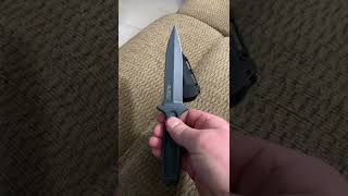 Cold steel Drop Forged Boot Knife in 52100 high carbon steel [upl. by Sukramed]