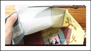 👍quotUnique Appliqué and Patchwork Bag Idea DIY Tutorialquot [upl. by Elizabet]