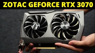 Zotac GeForce RTX 3070 Twin Edge OC Unboxing and Gaming [upl. by Homer]