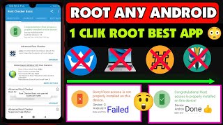 One Clik Root Any Android Phone Best Rooting Apps 2023Without Pc Kingroot Magisk App Github 4 To 11 [upl. by Otreblif305]