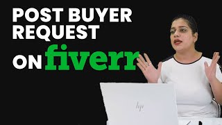 How to Post Request on Fiverr  Fiverr Course for Beginners [upl. by Anevad737]