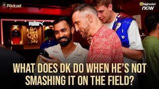 What does Dinesh Karthik do when he’s not smashing it on the field 🤔  RCB Podcast [upl. by Puett612]