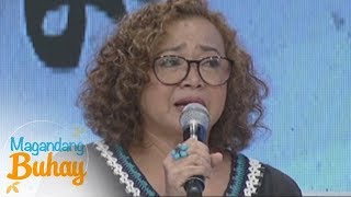 Magandang Buhay Shamaine gets emotional after giving a message for her late daughter [upl. by Nylteak]