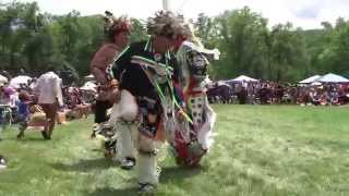 Haudensaunee Iroquois Stick Dance  Bear Mountain PowWow  Redhawk Native Arts [upl. by Septima]