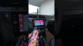 VW TİGUAN KABLOSUZ CARPLAY AKTİVASYONU [upl. by Anitteb]