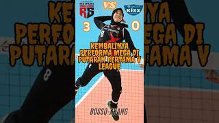 Kembalinya Megawati Performa Mengesankan di Redspark V League volleyball megawati redspark [upl. by Cirala]