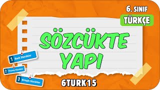 Sözcükte Yapı 📙 tonguçCUP 3Sezon  6TURK15 2024 [upl. by Whalen]