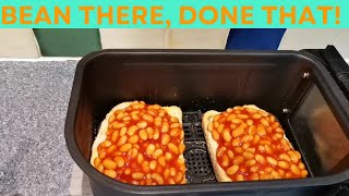 Can you actually AIR FRY Beans On Toast 😂 [upl. by Aleit]