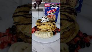 Hot Cakes de Chokis 🥞🍪🤤 sisomosgemelos hotcakes galletas chokis publicidad [upl. by Adnilim]