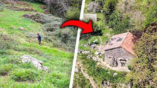 55 🌳 Limpieza y Desbroce de CABAÑA ABANDONADA de más de 150 años  Construyendo en el Paraíso [upl. by Restivo911]