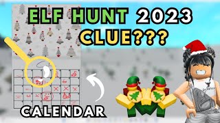 WHEN is the START DATE for ELF HUNT  ADVENT CALENDAR EVENT in bloxburg🔍 [upl. by Krusche]