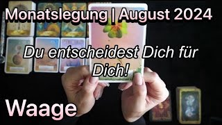 Waage  Monatslegung August 2024  Etwas entwickelt sich nicht so wie gedacht [upl. by Dorlisa512]