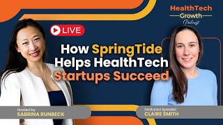 How SpringTide Helps HealthTech Startups Succeed  HealthTech startup investments [upl. by Selfridge]